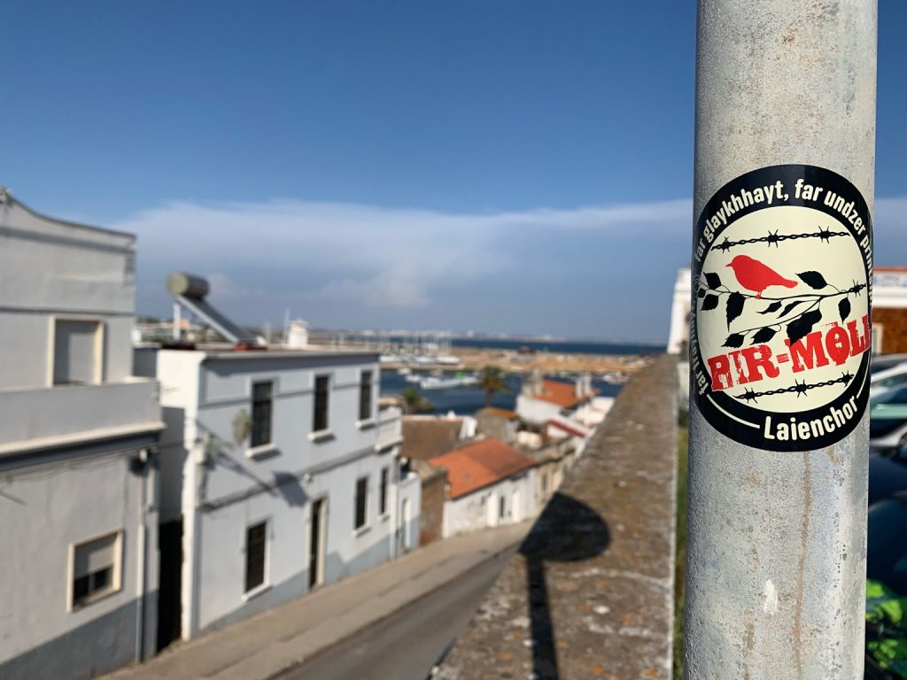 Pir-Moll Sticker in Lagos, Portugal